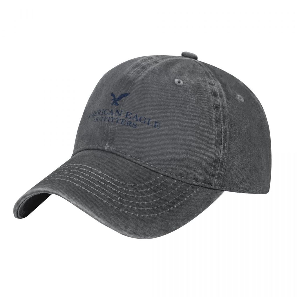 American Eagle Outfitters (4) Mũ cao bồi rửa dành cho người lớn 100% Cotton cong vành Mũ chống nắng 