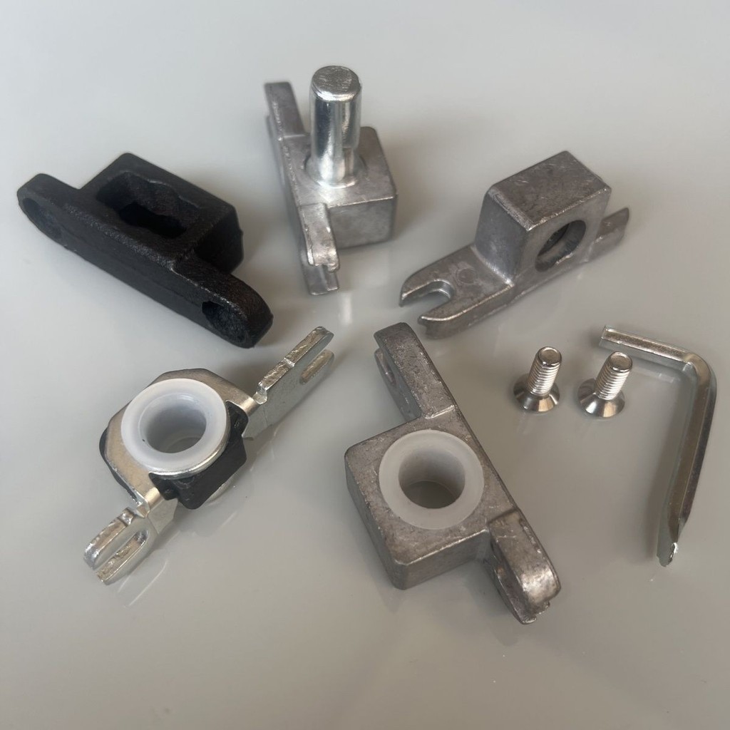 Phụ kiện lò xo mặt đất trên dưới Chuck Kính cường lực Phụ kiện cửa Trọn bộ 12 trục Đường kính Chuck 
