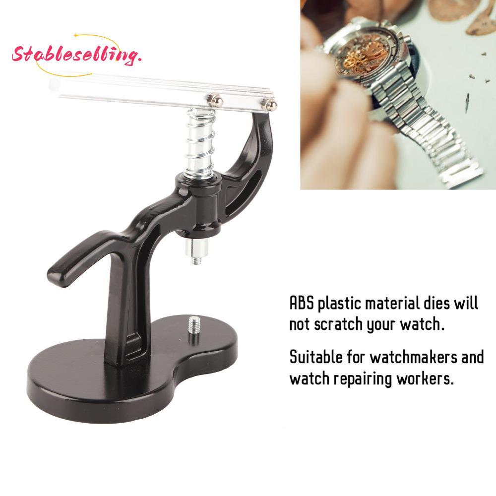 ỔN ĐỊNH Máy ép đồng hồ 16 chiếc, Công cụ kết hợp Bộ dụng cụ sửa chữa đồng hồ đa năng, Thiết thực hai