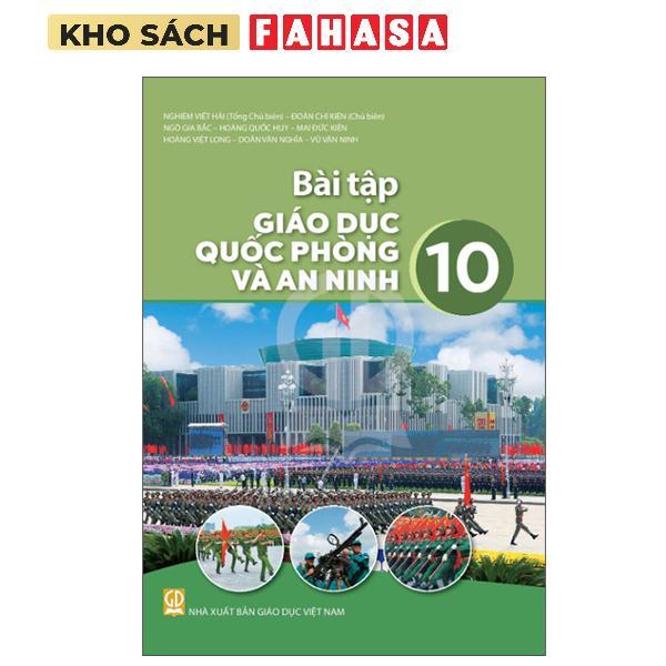 Sách - Bài Tập Giáo Dục Quốc Phòng Và An Ninh 10 (Chuẩn)