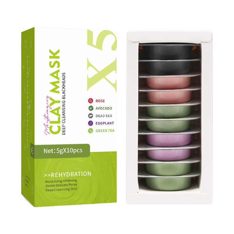 Preferred in-stock items#Clay Mask Single-use jelly mud mask Avocado Rose Eggplant Dead Sea Mud Smea