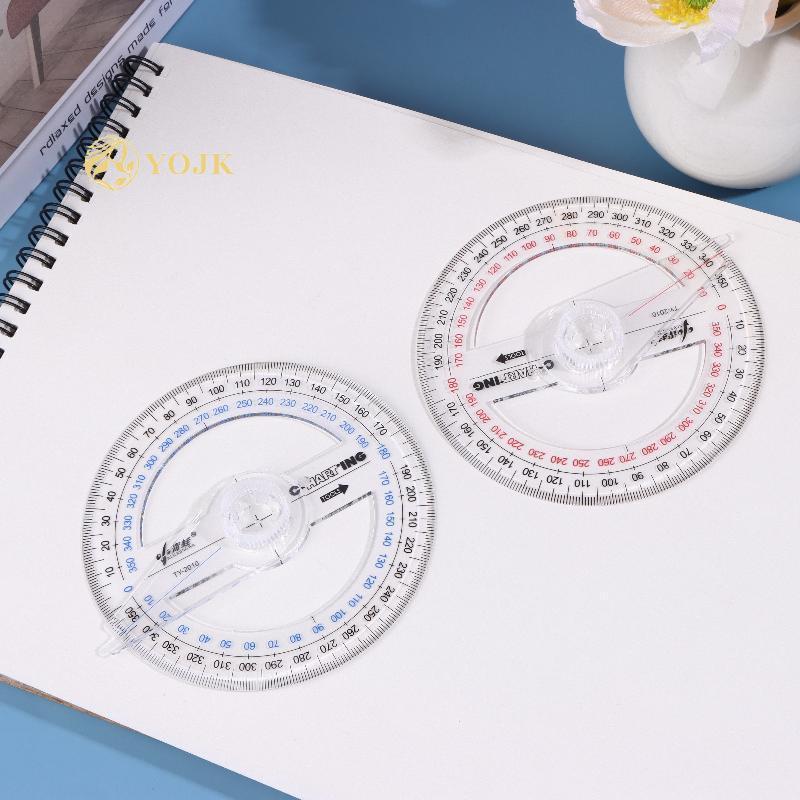 Ironshop 1 / 3 / 5 Cái Dụng Cụ Đo Thước Đo Vòng Tròn Dụng Cụ Soạn Thảo Hình Học Toán 360 Độ Cho Lớp 