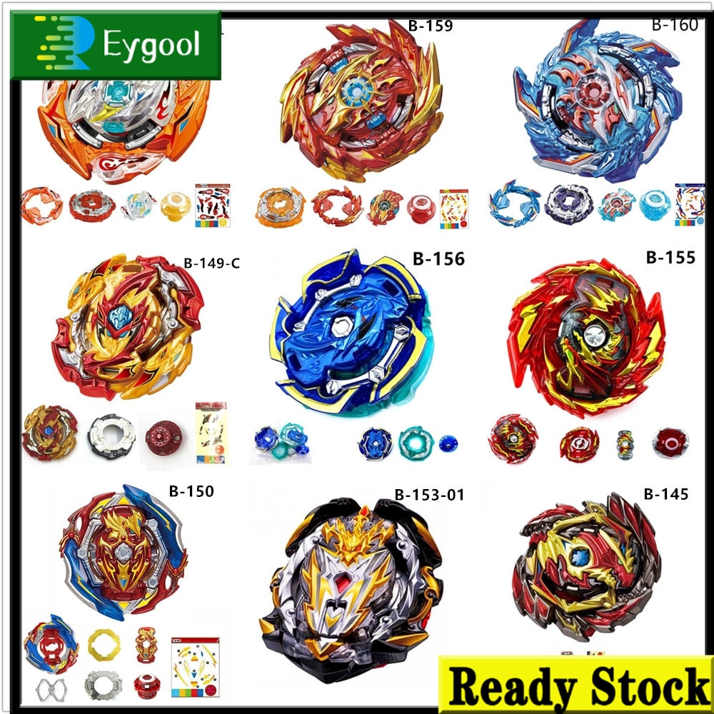 Beyblade Burst Beyblade Set B161 Glide Ragnaruk B159 Super Hyperion B156 Spriggan GT B155 MASTER DIA