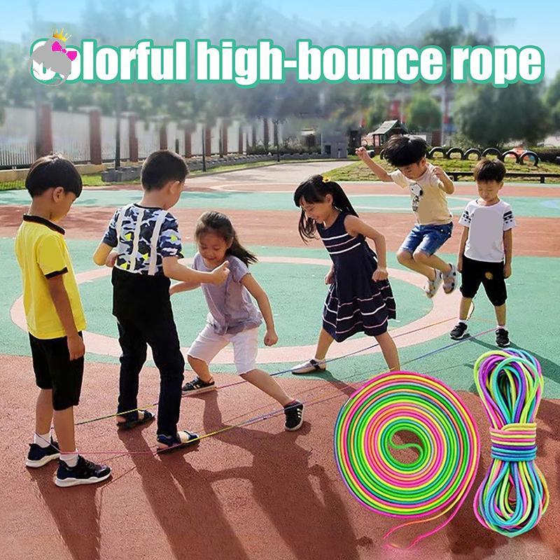 Dây Nhảy Cao Su Cho Trẻ Em, 5-10M, Nylon - Tập Luyện Thể Dục Vui vẻ