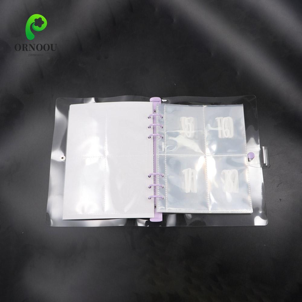 ORNOOU 100 Phong Bì Tiết Kiệm Thử Thách, Tiết Kiệm Tiền 100 Phong Bì 100 Chất Kết Dính Thử Thách Pho