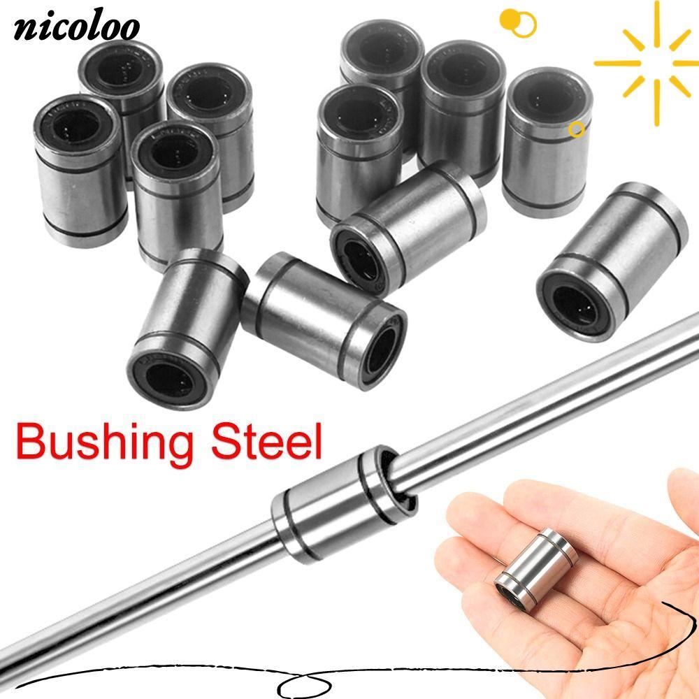 Vòng bi tuyến tính NICOLOO bền cho máy in CNC Phần LM3UU LM4UU LM5U LM6UU