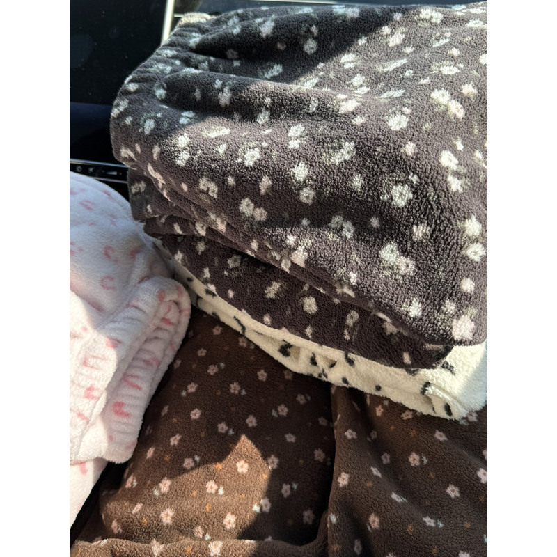 Cặp Đôi Pajama Wool Flannel Thick Pants Fall/Winter Collection