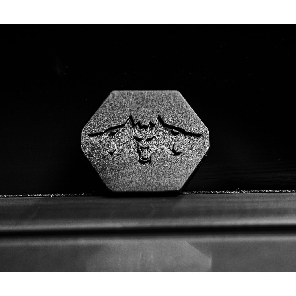 Mũ xóa gương chiếu hậu Cybertruck (LOGO WOLVES)