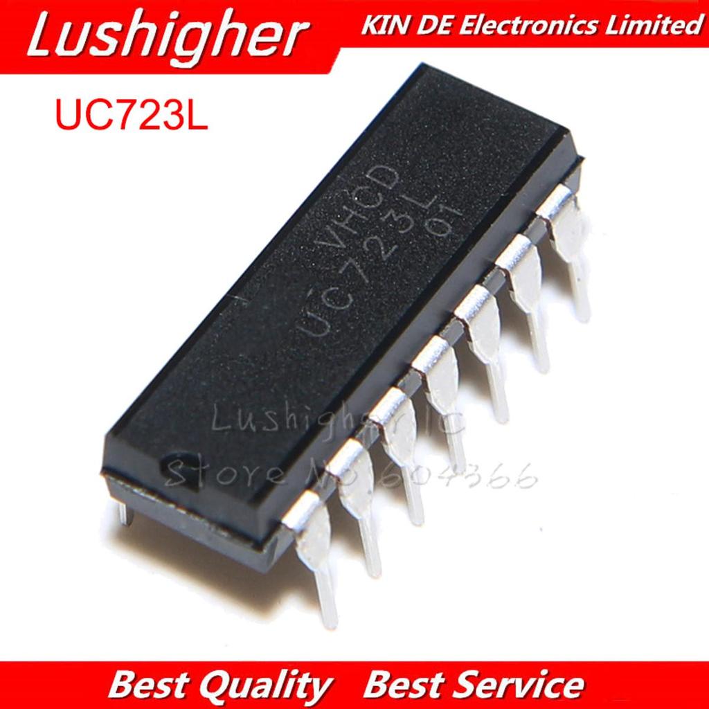 10 Chiếc UC723L = LM723CN MC1723CP DIP14 LM723 DIP Mới Nguyên Bản