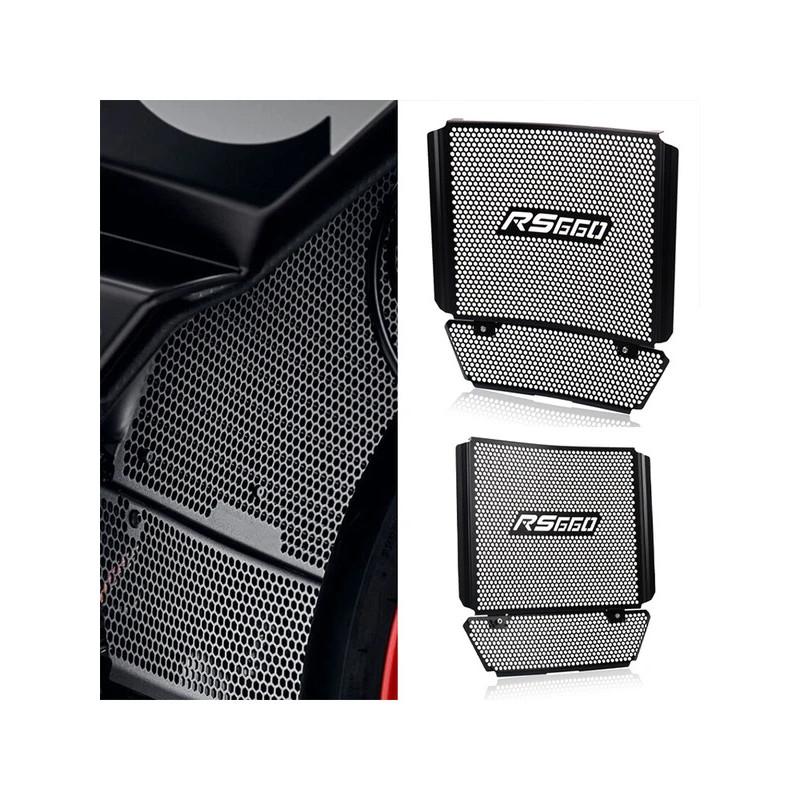 RS660 2024 Phụ Kiện Xe Máy Tản Nhiệt Bảo Vệ Lưới Tản Nhiệt Cho Aprilia RS660 RS 660 2021-2024 2022 2