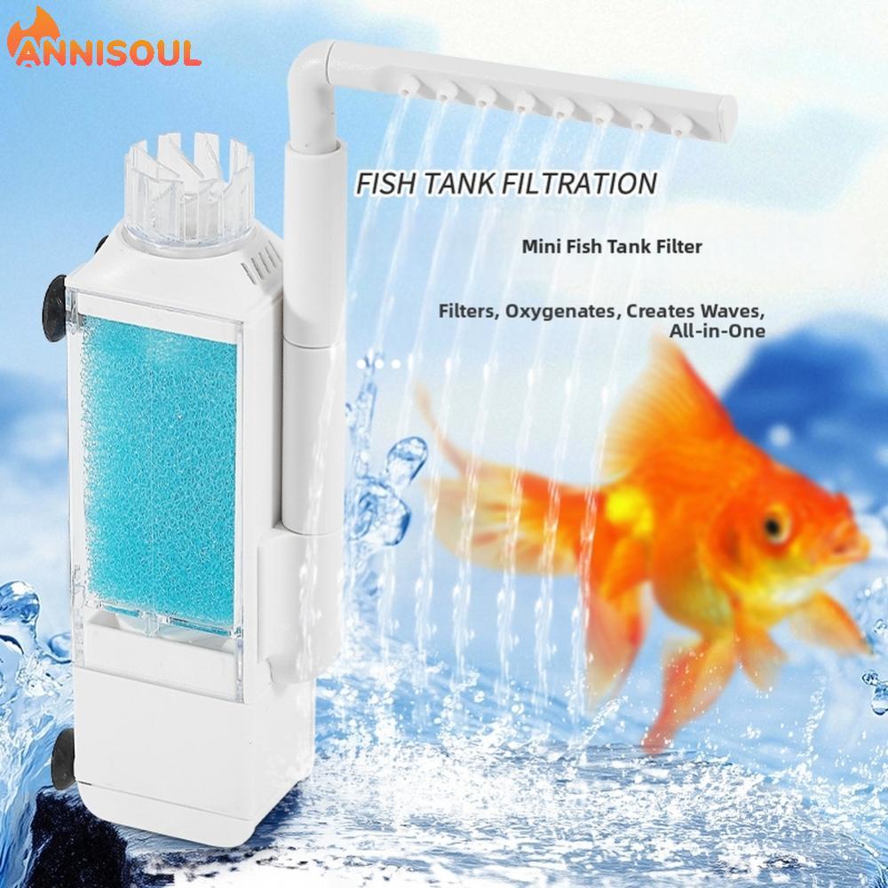 [NISO]USB Aquarium Filter Flow Rate 350LH Flow Rate 450LH Anti-slip Suction Cup