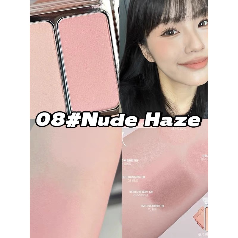 Bae Joo Hyuna Cùng Phong CáchHàn Quốc 2aN Mẫu má hồng hai màu Sữa dịu dàng Màu hồng Nhóm cô gái mở r
