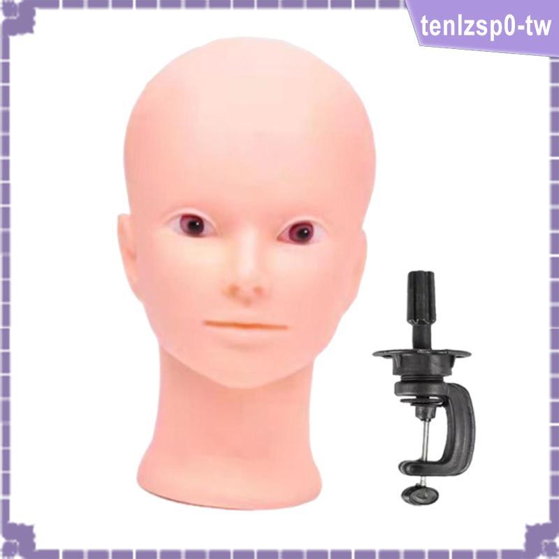 [tenlzsp0] Đế trưng bày hình nộm Nữ Mũ trùm đầu hình nộm Hiển thị Mũ mô hình Giá đỡ đầu hói Màn hình