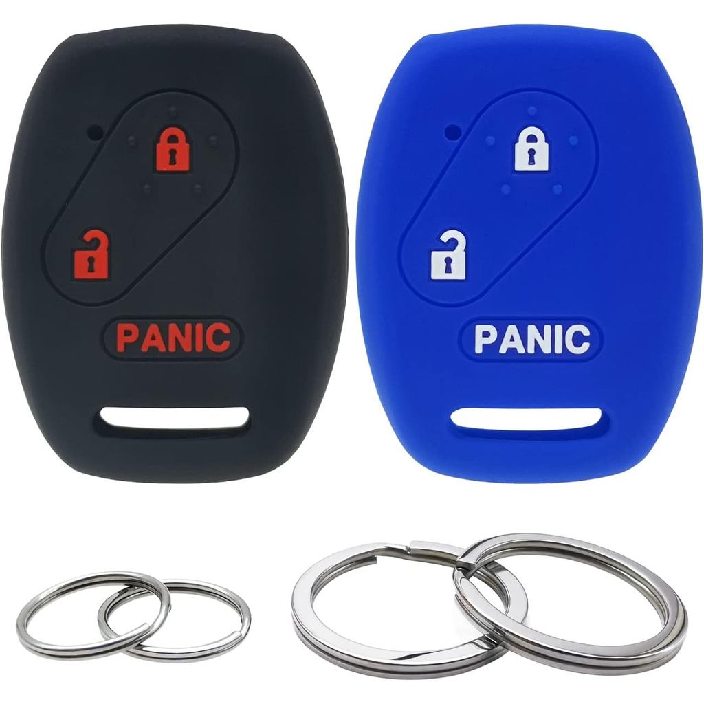 GFDesign 2 Chiếc Chìa Khóa Silicon Fob Bao Từ Xa Bảo Vệ Không Cần Chìa Khóa Tương Thích Với Honda Ci