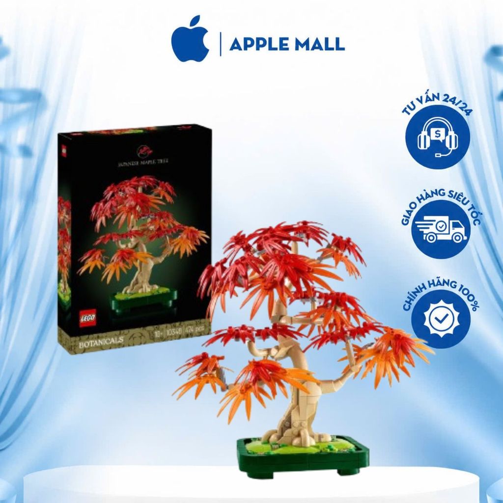 LEGO Botanical Japanese Red Maple Bonsai Tree The Botanical Collection 10348