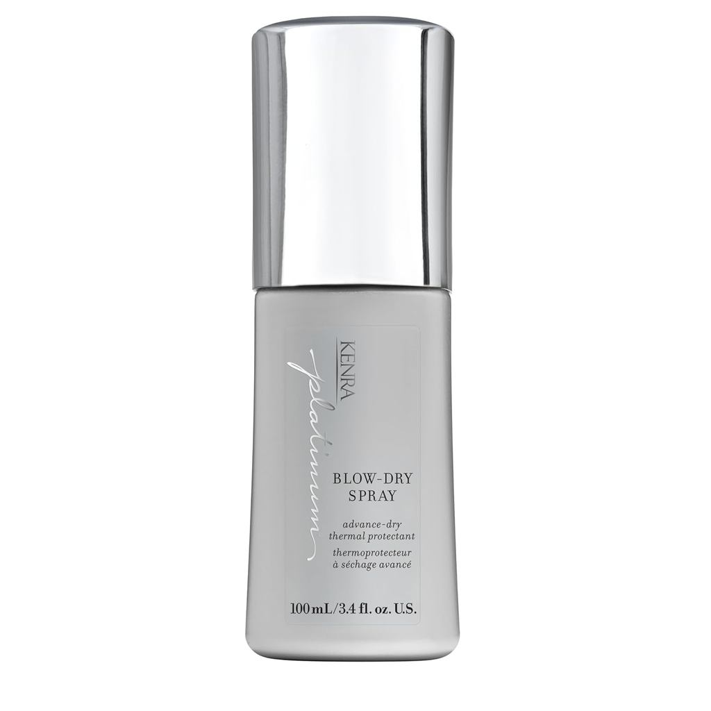 Xịt thổi khô Kenra Platinum | Bảo vệ nhiệt tiết kiệm thời gian | Detangle, Smooths, và Softens | Loạ