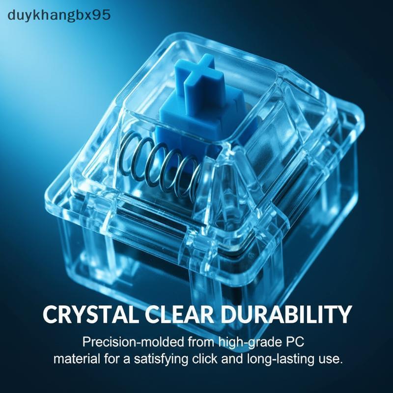 Duykha 4/9 phím cơ khí bàn phím trục Tester Led Bàn Phím Key Toy VN