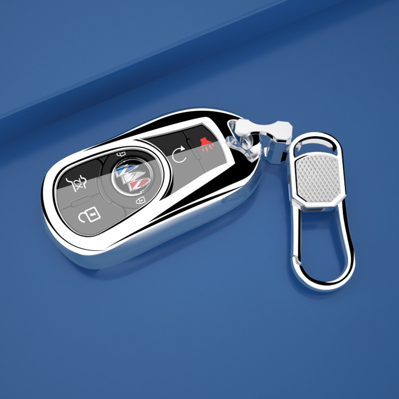 Thích hợp cho Buick Junway Chìa Khóa Uncle Jun Việt Nam Bác Bác gl8 Buckle Micro Blue Shell