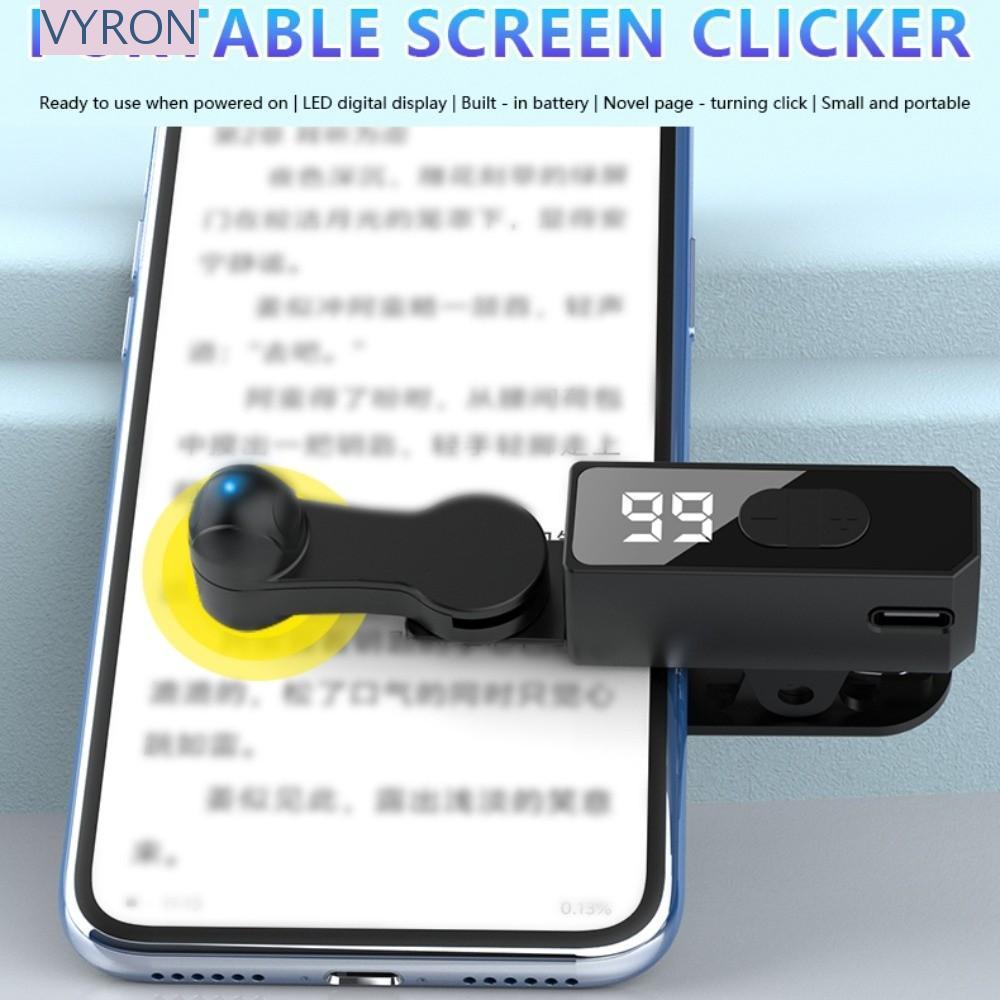 Màn hình VYRON Auto Clicker, Thiết bị nhấp chuột tự động có thể sạc lại liên tục, Màn hình nhỏ có th