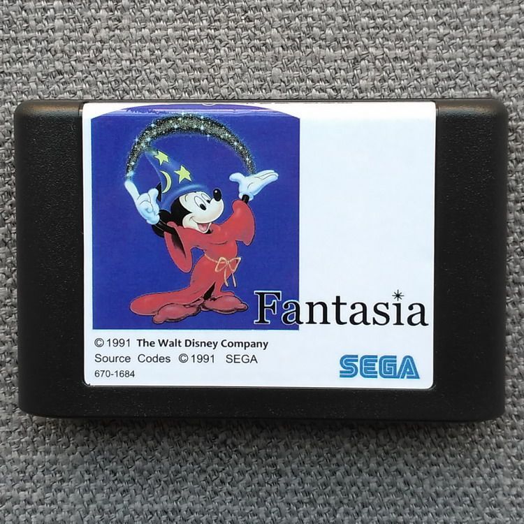 [Thẻ trò chơi Overlord nhỏ] GENESIS MD < Chuột Mickey-Fantasia > GENESIS Fantasia