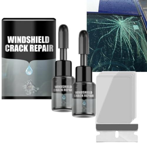 Crack Fix Pro Kit, Crackfix Pro Kit, Sửa chữa vết nứt kính chắn gió, Chất lỏng sửa chữa kính cho vết