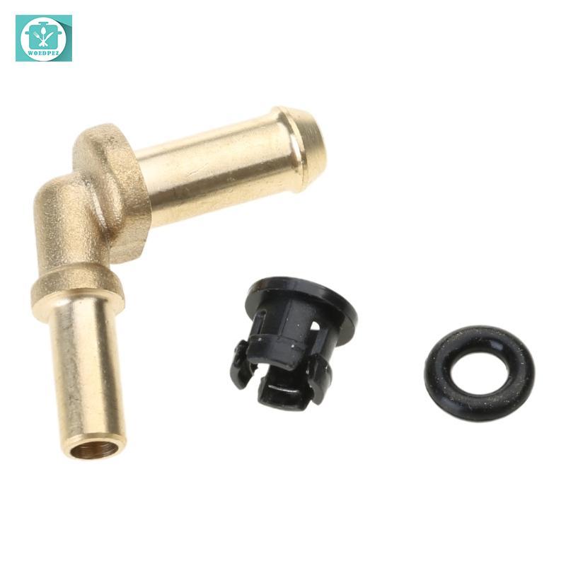 Bộ đầu nối ống nước tản nhiệt Woedpez Tương thích với Velar 2017 LR049990 LR048474 Ổ cắm nước giữ nh