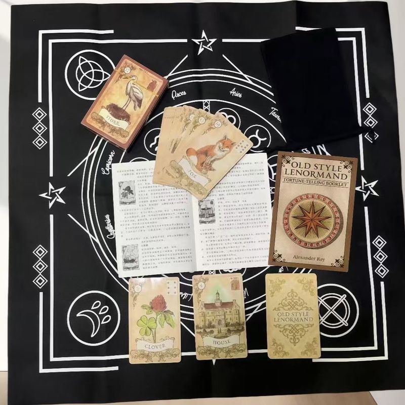 Spot Renoman Phong Cách Cũ Lenormand Cướp Biển Chủ Đề Thẻ Trò Chơi 2 Người Hoặc Hơn Đảng Thường Ngày