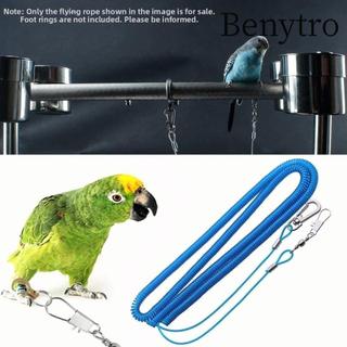 Dây xích huấn luyện vẹt BENYTRO, chống cắn siêu nhẹ, dài 3/5m, linh hoạt, đồ dùng thú cưng