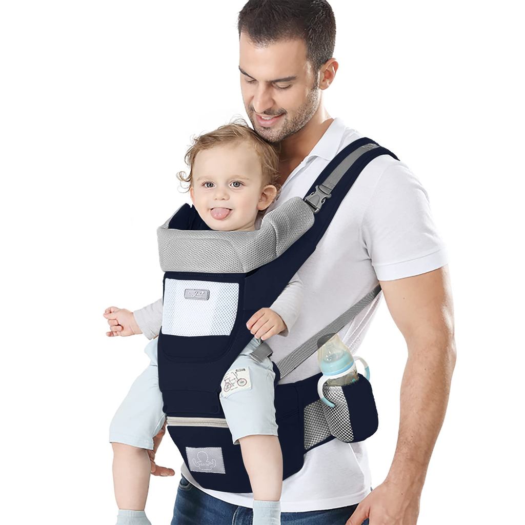 Baby Carrier Dây đeo tiện dụng cho bé Dây đeo thắt lưng Túi Kangaroo mềm mại cho bé sơ sinh đến trẻ 