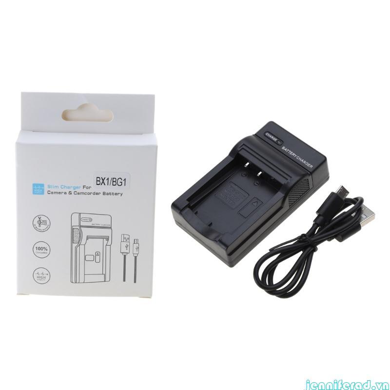 Bộ sạc USB jenniferad NP-BG1 cho CyberShot DSC-HX30V DSC-HX20V DSC-HX10V Mới