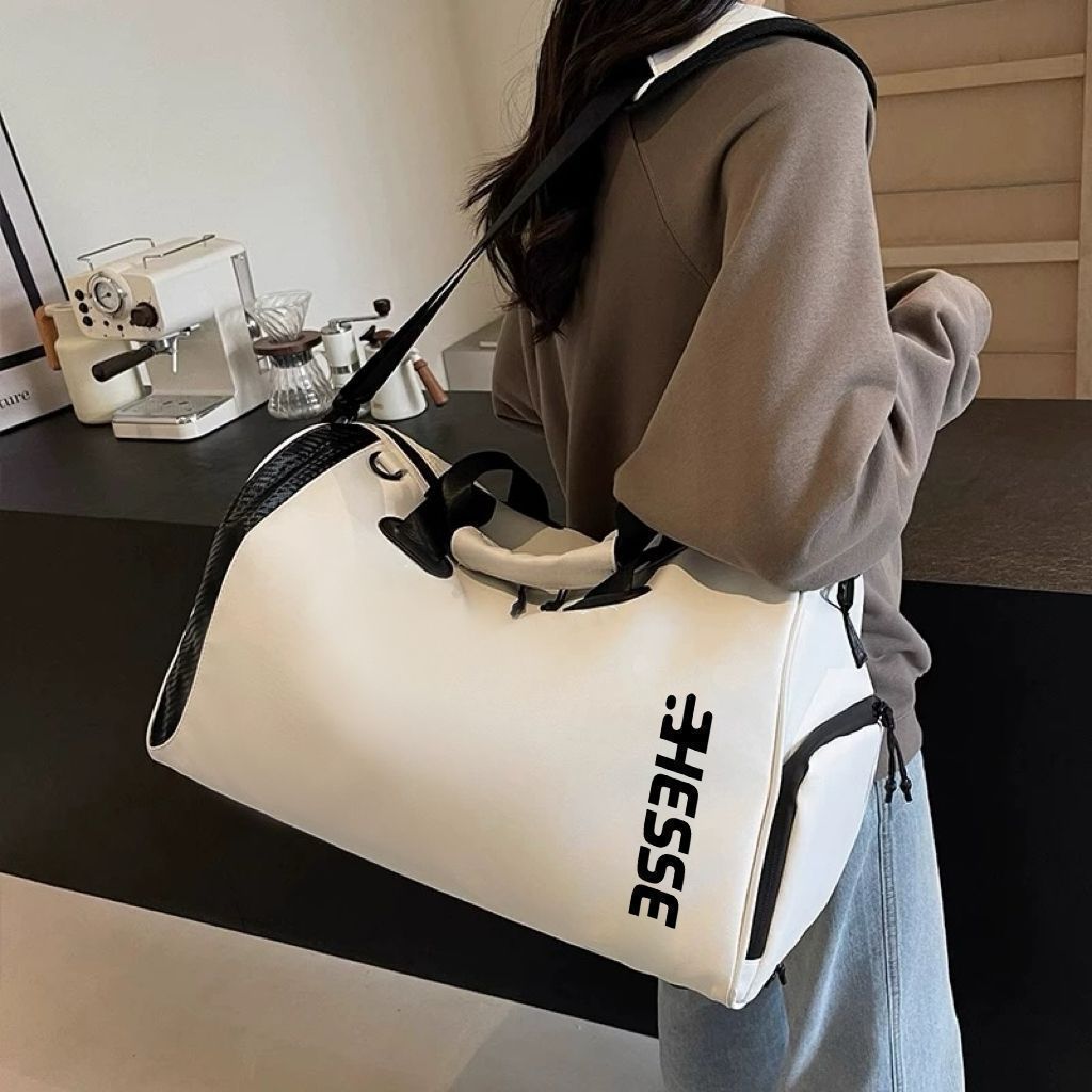 Túi Du Lịch Dung Tích Lớn Unisex Túi Di Động Khô Ướt Tách Túi Tập Gym Giải Trí Túi Thể Thao Duffel T