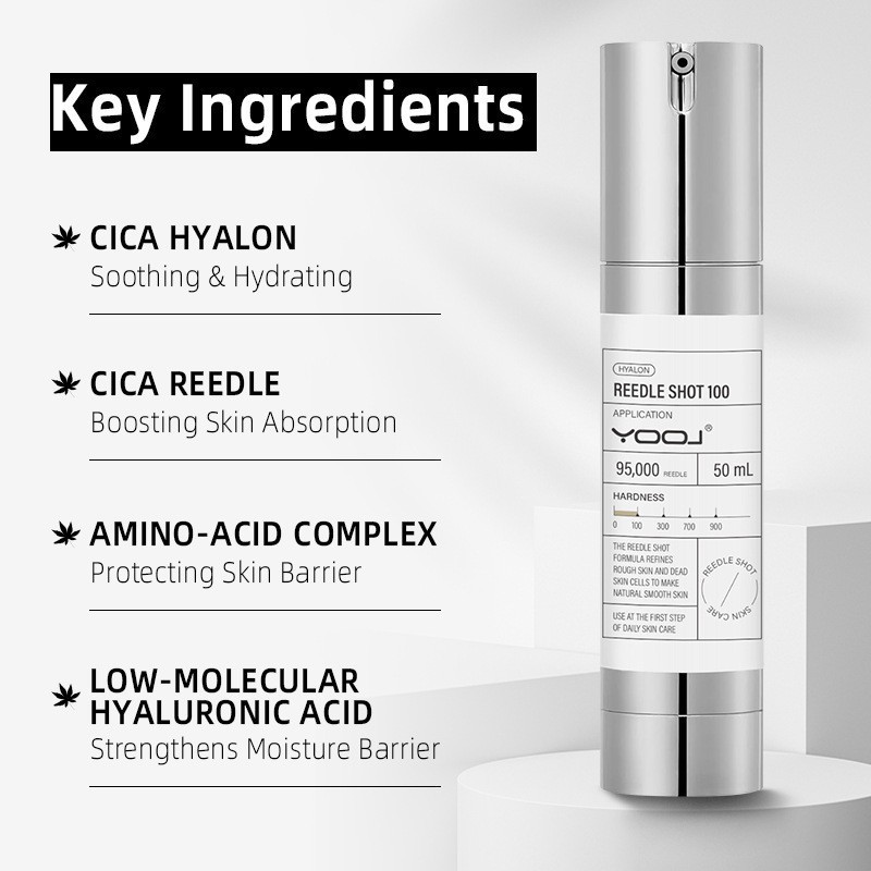 Aloe Vera Keo ong cica Micro shot Essence Sponge day Hot Sale Essence Dưỡng ẩm sậy Centella Asiatica