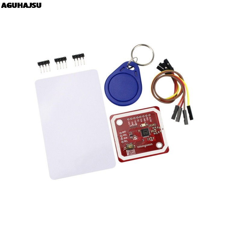 1 Bộ PN532 NFC Mô-đun không dây RFID V3 Bộ dụng cụ người dùng Đầu đọc Chế độ ghi IC S50 Thẻ Attenna 