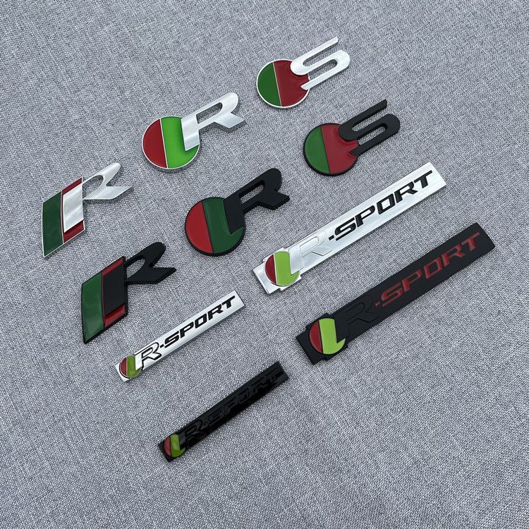 Thích Hợp Cho Xe Jaguar R-SPORT Logo XFLXJL F-TYPE Sửa Đổi Phiên Bản Thể Thao Fender Bên Logo Đuôi L