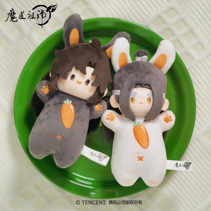 【Fast shipping】ma đạo tổ sư tiểu mô hình gấu bông thuyết truyện tranh quạt Wei Wuxian Lan Wangji dol