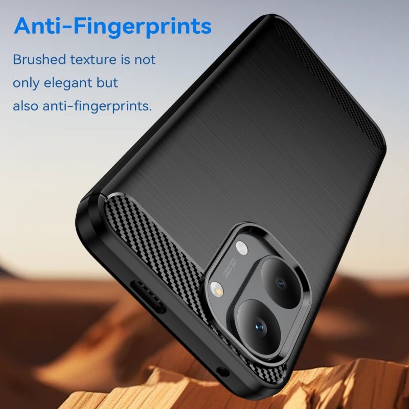 Dành Cho Xiaomi Poco X8 Pro Max Ốp Lưng Xiaomi Poco X8 Pro Capa Ốp Lưng Điện Thoại Sợi Carbon Chống 