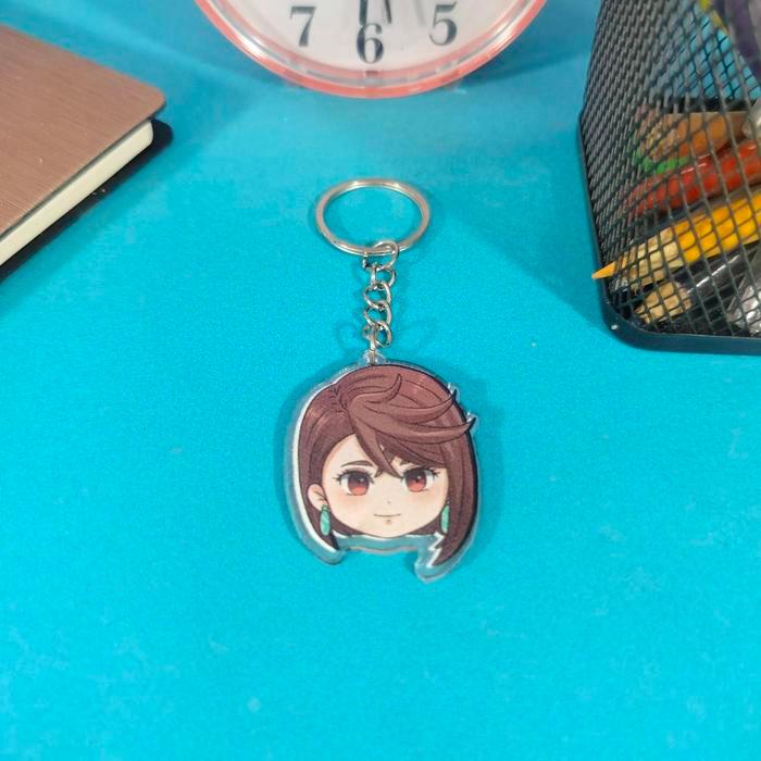 Gantungan Kunci Anime Dandadan - Keychain Okarun - Ayase