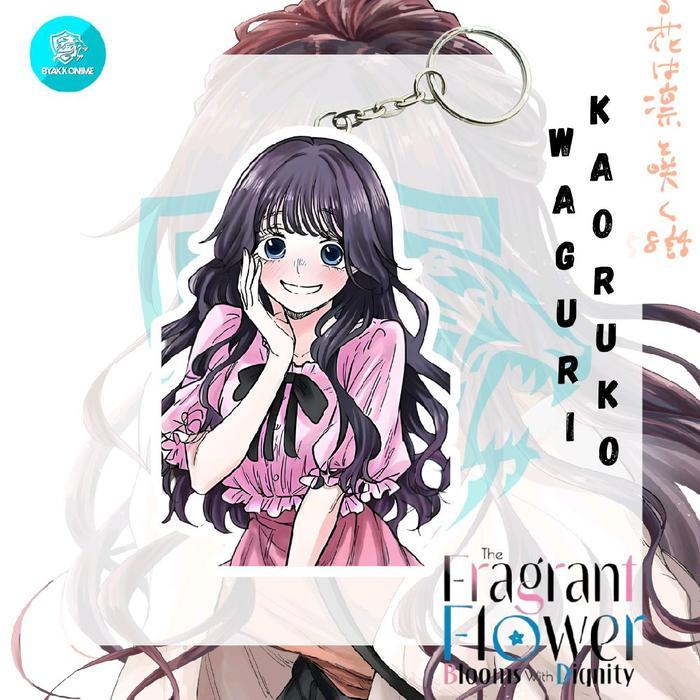 Keychain Acrylic Anime Kaoru Hana Wa Rin To Saku - Kaoruko Waguri, Rintaro
