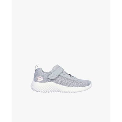 SKECHERS - Giày sneakers bé gái cổ thấp Bound_303550L-GRY