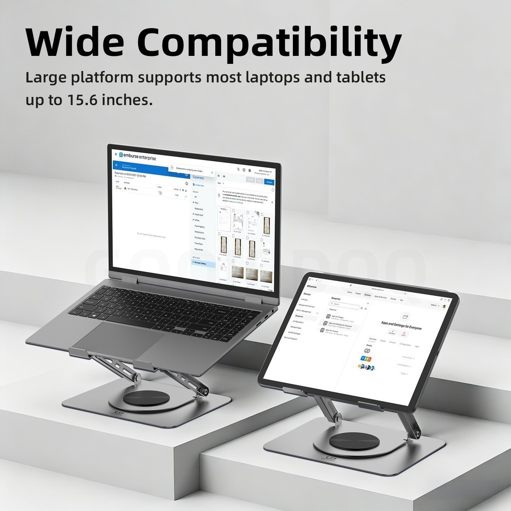 Giá Đỡ Laptop GOOJODOQ 360° Tản Nhiệt Tốt, Đặt Quạt Được, Chắc Chắn 10kg, Gấp Gọn | BigBuy360 - bigbuy360.vn