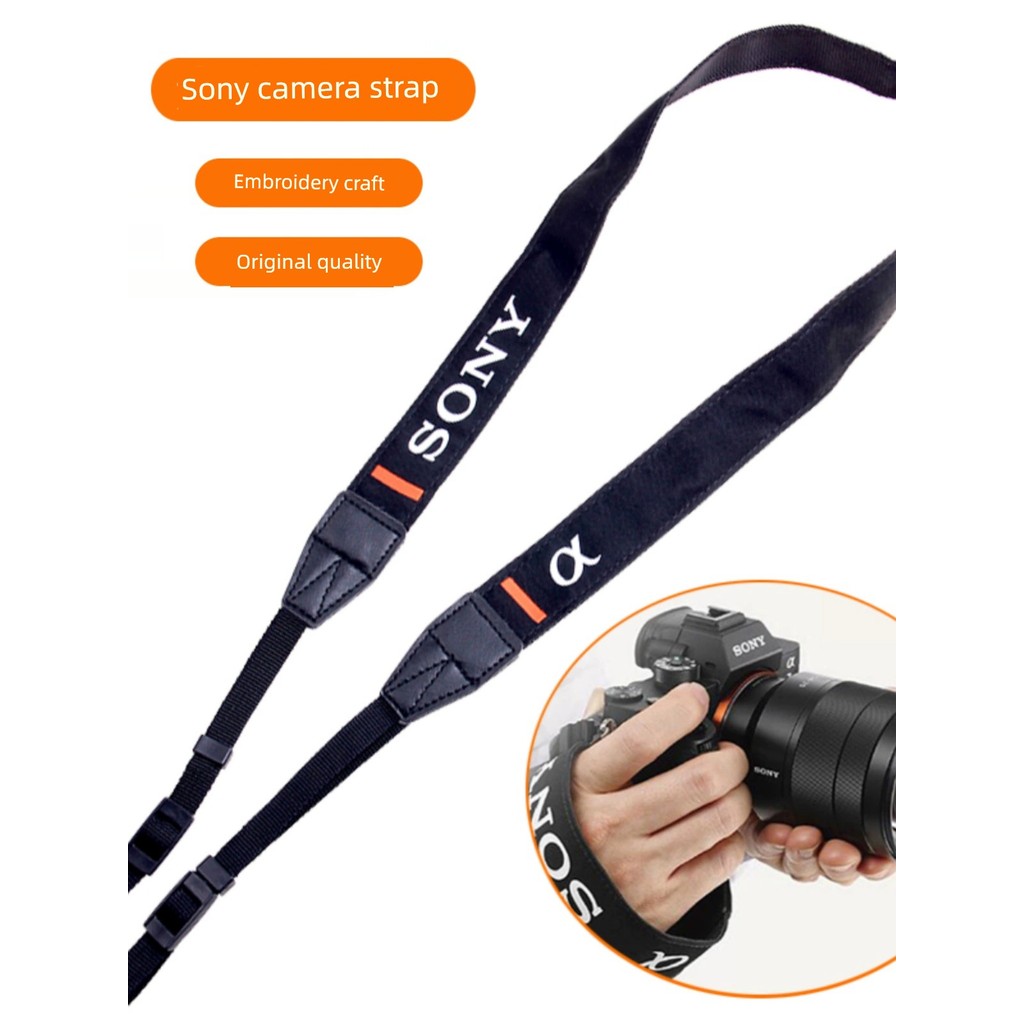 Dây đeo vai máy ảnh không gương lật Sony a6100
