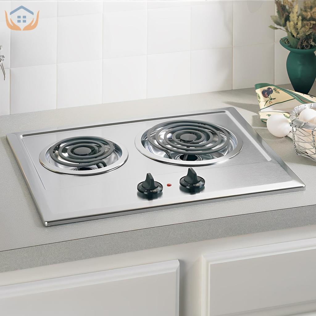 Bộ 4 Chảo Nhỏ Giọt Chịu Nhiệt Nhỏ Giọt Với Lớp Phủ Chrome 2 Chiếc 6 Inch Và 2 Chiếc 8 Inch Bếp Tròn 