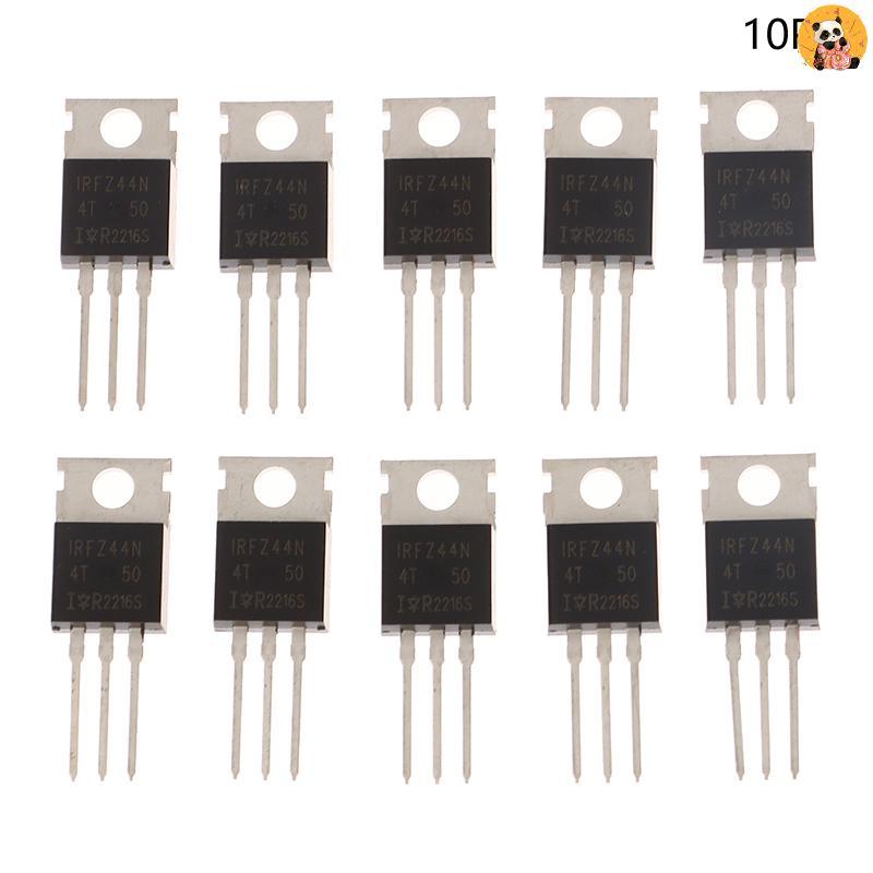 [CO] 10 Chiếc IRFZ44N TO220 IRFZ44NPBF TO-220 IRFZ44 Mosfet Transistor Kit Oril 55V 49A MOS Tube [TH