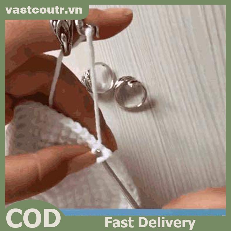 COUTR 1X Có Thể Điều Chỉnh Đan Vòng Móc Vòng Đan Móc Vòng Accessorie VN