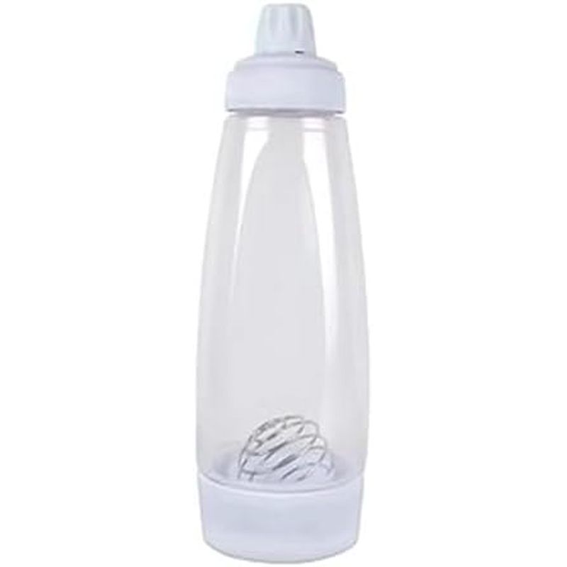 1Pack Pancake Batter Dispenser with Blender Balls, Pancake Mixer Bottle, Kitchen Batter Squeezer Bot