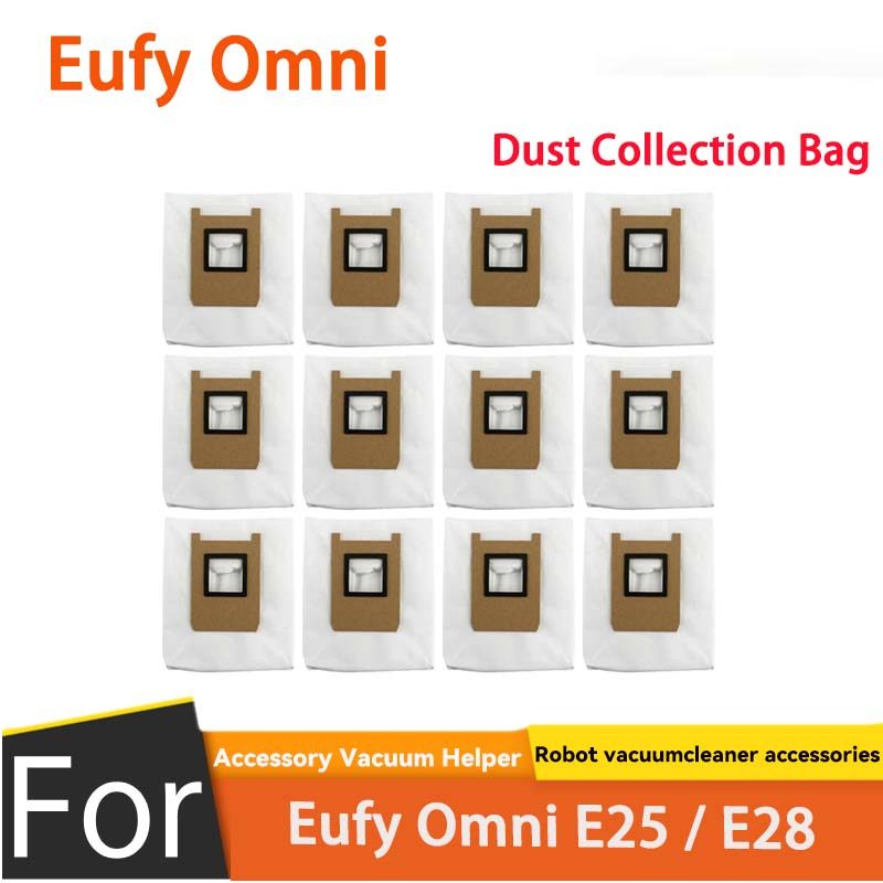 Dành cho túi đựng bụi robot quét sàn Eufy Omni E25 / E28 (12 CÁI)