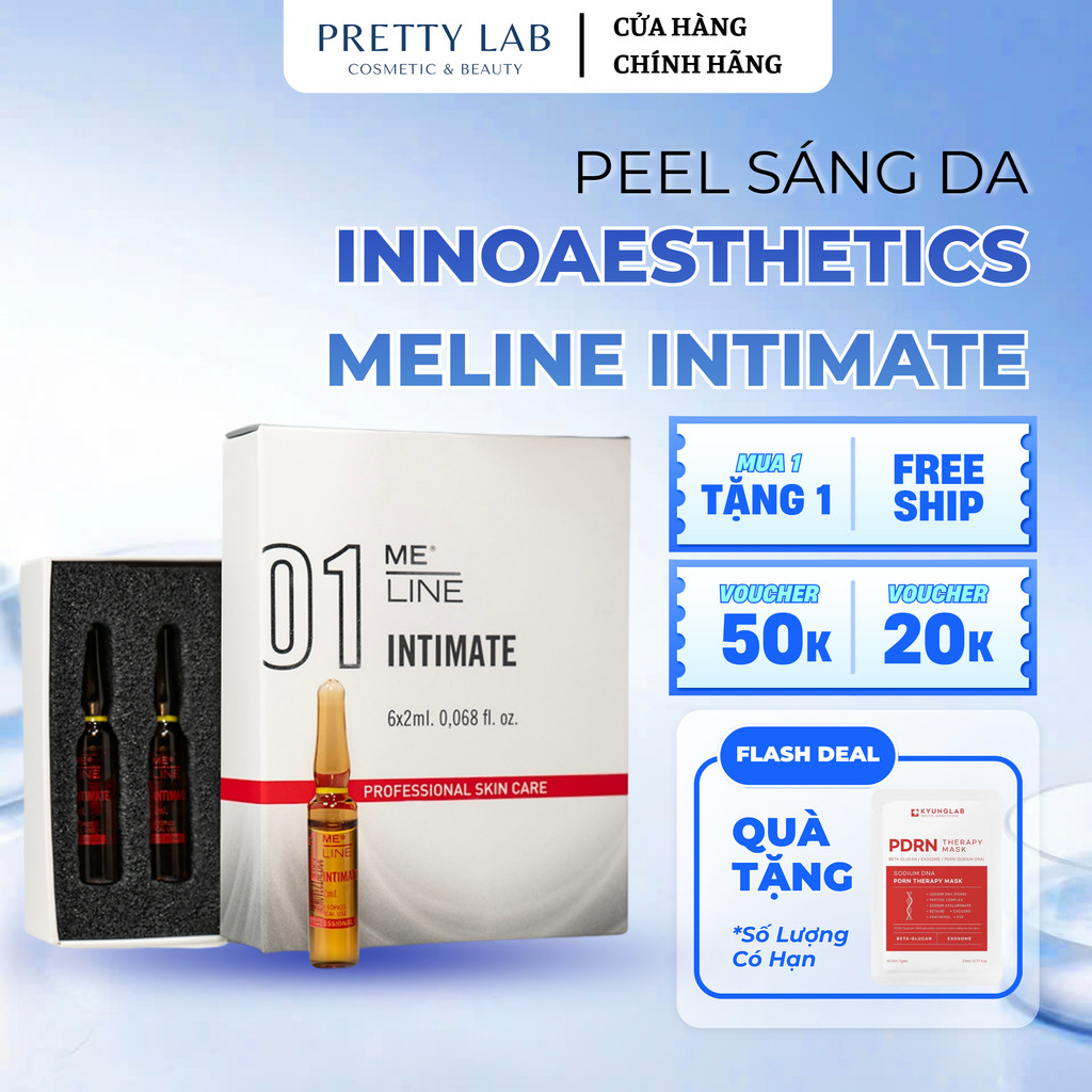 Peel Innoaesthetics Meline Intimate 01 – Làm Sáng Da, Mờ Thâm, Cải Thiện Vùng Da Nhạy Cảm