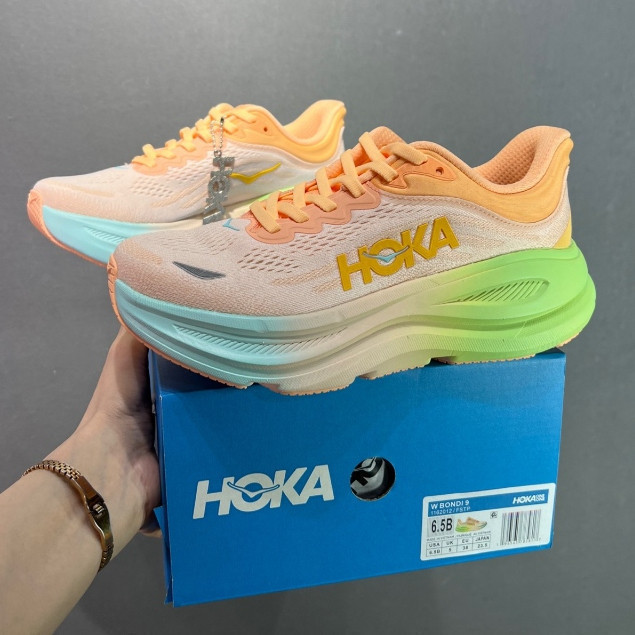 Giày thể thao Hoka Bondi 9 dành cho nam và nữ Giày chạy bộ Hoka Bondi 8 1162011-FSTB