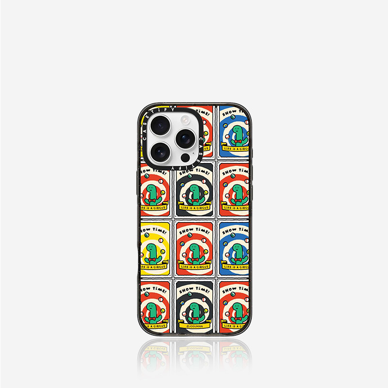 Áp phích xiếc CASETiFY Joguman Series cho iPhone16ProMax / 16Pro / iPhone15Pro