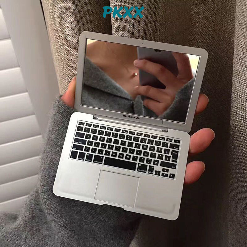 PX Gương trang điểm gấp Máy tính xách tay Gương sáng tạo gương nhỏ
